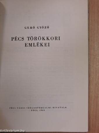 Pécs törökkori emlékei