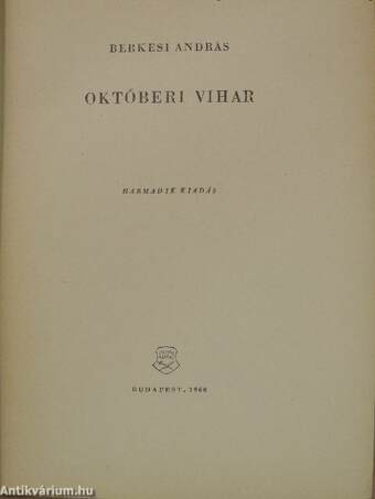 Októberi vihar