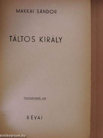 Táltos király