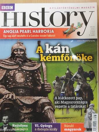 BBC History 2012. május