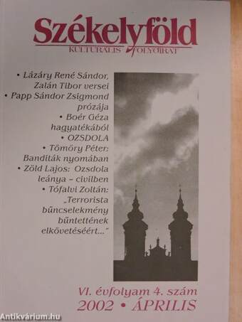 Székelyföld 2002. április