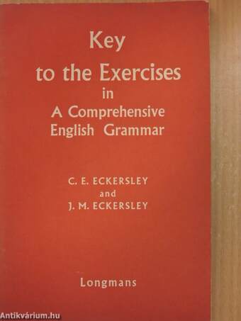 Key to the Exercises in A Comprehensive English Grammar