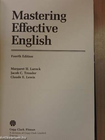 Mastering Effective English