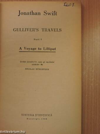 Gulliver's Travels I.