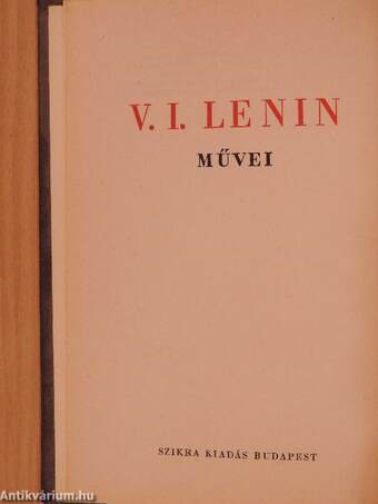 V. I. Lenin művei 21.
