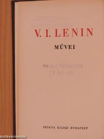 V. I. Lenin művei 5.