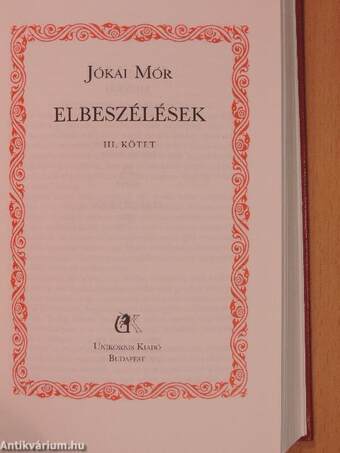 Elbeszélések III.