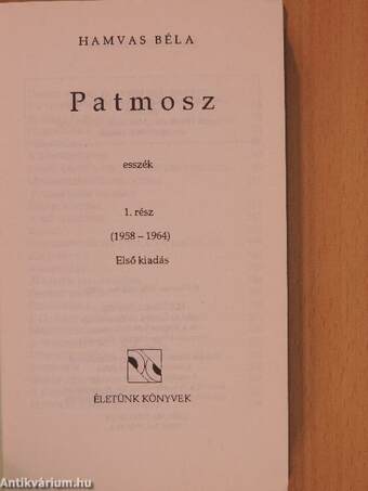 Patmosz I. (1958-1964)