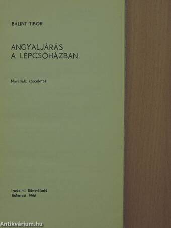 Angyaljárás a lépcsőházban