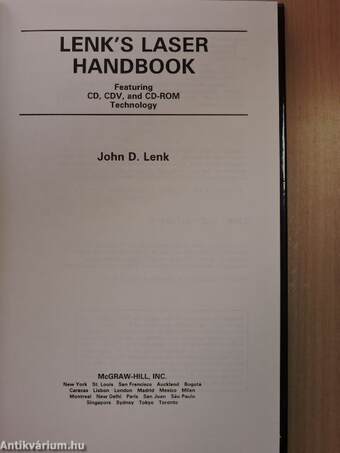 Lenk's Laser Handbook