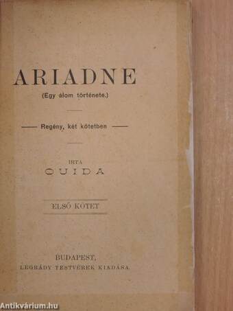 Ariadne I-II.