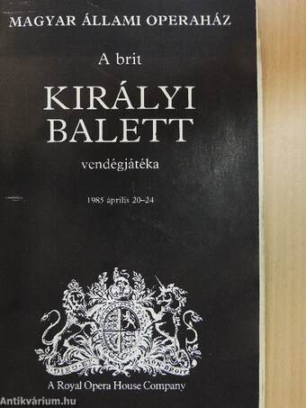 A brit Királyi Balett vendégjátéka