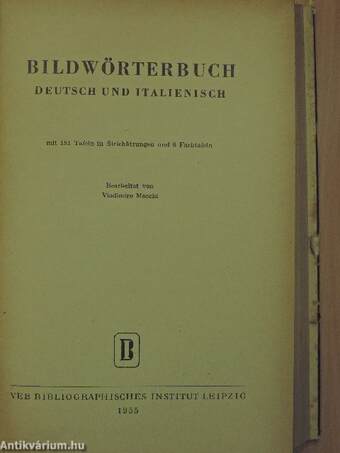 Bildwörterbuch Deutsch und Italienisch