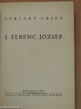 I. Ferenc József