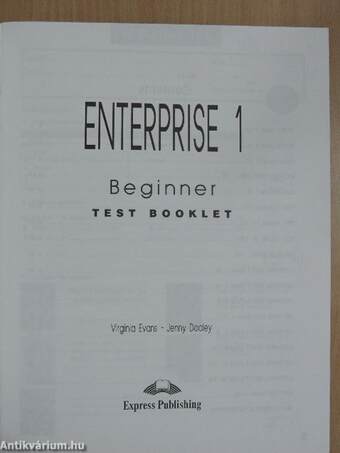 Enterprise 1 - Beginner - Test Booklet