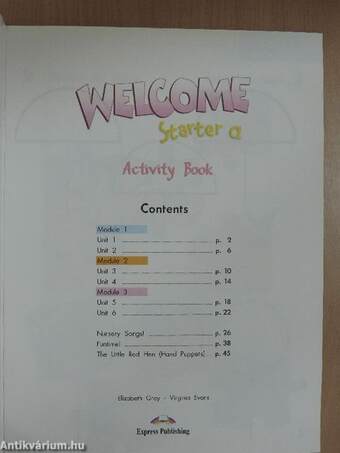 Welcome Starter A - Activity Book