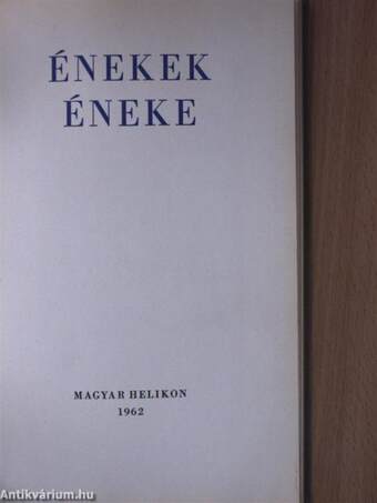 Énekek éneke 