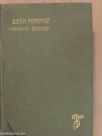 Deák Ferencz beszédei IV.