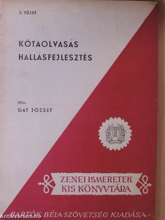 Kótaolvasás, hallásfejlesztés