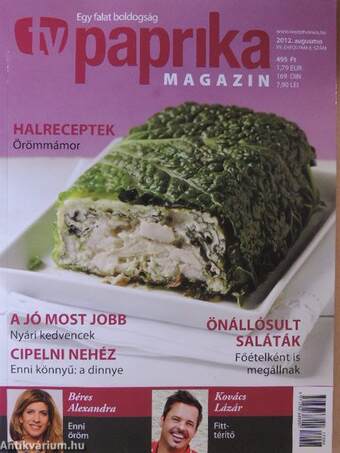 TV Paprika Magazin 2012. augusztus