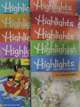 Highlights for Children 2001. (nem teljes évfolyam)