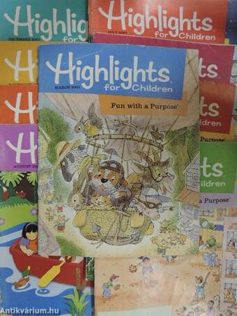 Highlights for Children 2001. (nem teljes évfolyam)