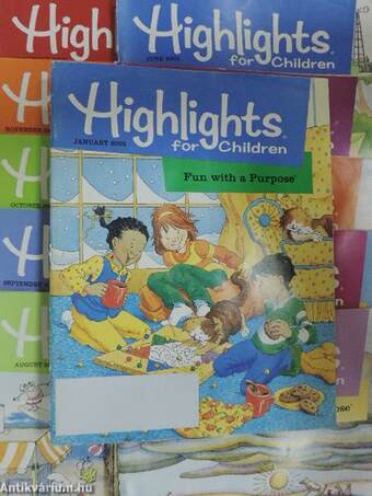 Highlights for Children 2002. (nem teljes évfolyam)