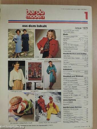 Burda Moden Januar 1979