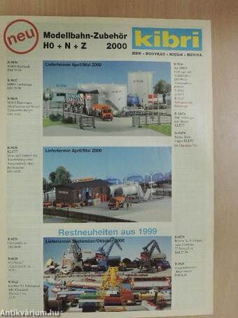 Kibri Modellbahn-Zubehör H0+N+Z 2000