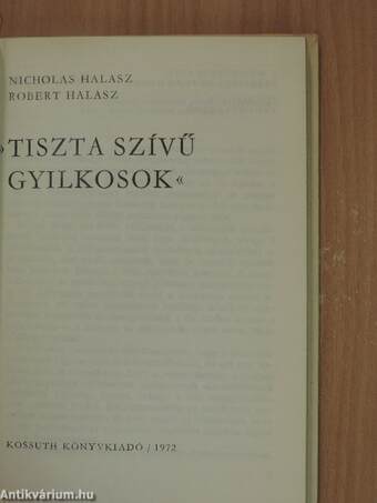 »Tiszta szívű gyilkosok«