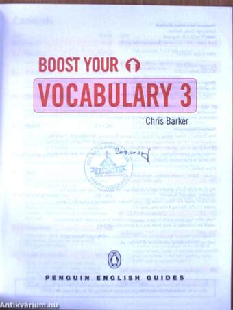 Boost Your Vocabulary 3