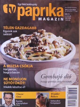 TV Paprika Magazin 2012. november