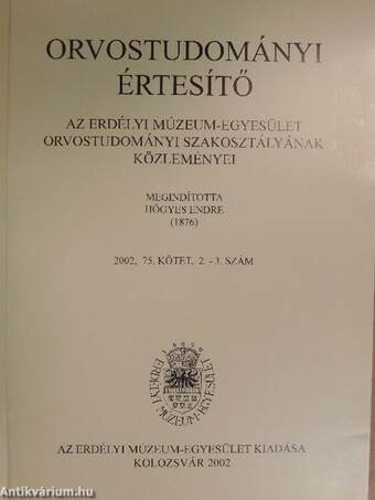 Orvostudományi értesítő 2002/2-3.