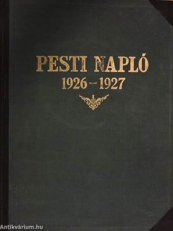 Pesti Napló Képes Műmelléklet 1926-1927. (nem teljes évfolyamok)