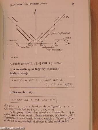 Felsőbb matematikai összefoglaló műszakiaknak