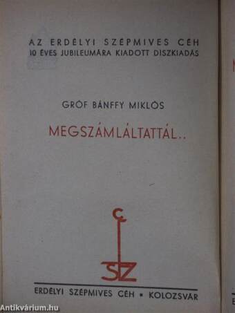 "24 kötet az Erdélyi Szépmíves Céh 10 éves jubileumára kiadott díszkiadás sorozatból (nem teljes sorozat)"