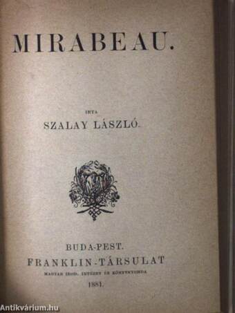 XII. Károly története/Mirabeau/Spinoza/Európa politikai történetének átnézete/Burns/Scott Walter