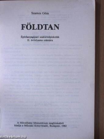 Földtan