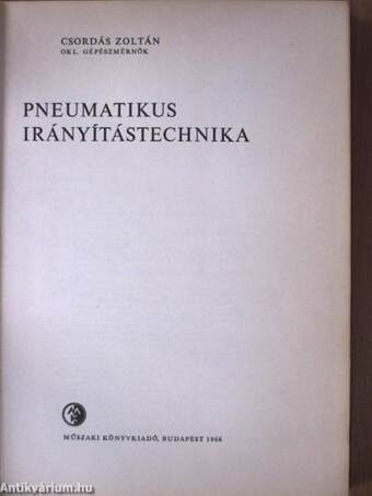 Pneumatikus irányítástechnika