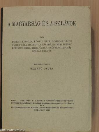A magyarság és a szlávok