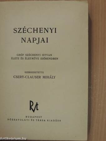 Széchenyi napjai