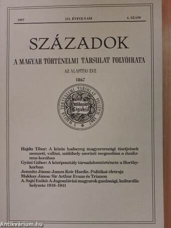 Századok 1997/6.