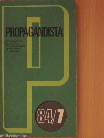 Propagandista 1984/7.