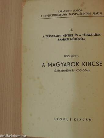 A magyarok kincse