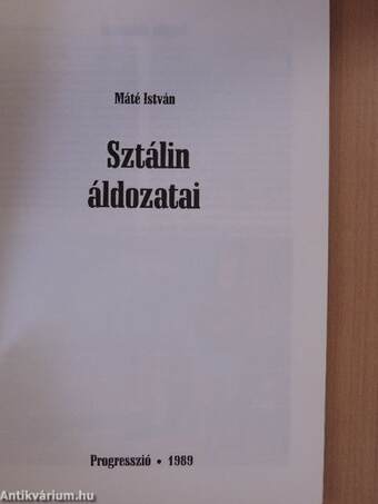 Sztálin áldozatai