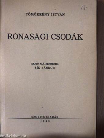 Rónasági csodák