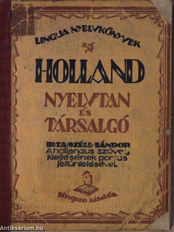 Holland nyelvtan és társalgó