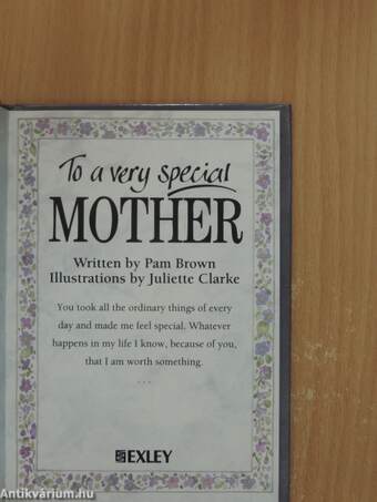 To a very special Mother