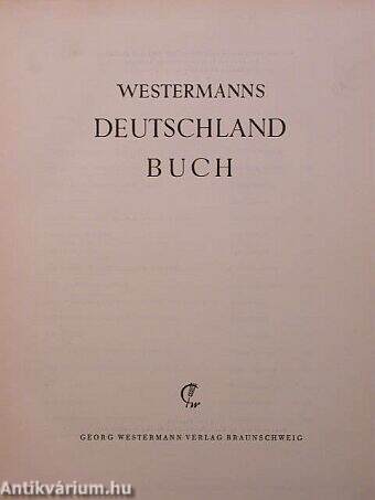 Westermanns Deutschland Buch