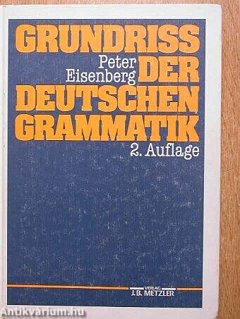 Grundriss der Deutschen Grammatik